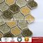 IMARK Arabesque Lantern Pattern Crackle Glazed Ceramic Mosaic Tile/Backsplash Tile For Modern Bathroom/Kitchen Wall Decoration