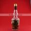 Sale by bulk good quality Mr . Bean shape bottles tequila bottle 750ml aluminium cap glass bottles