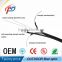 1/2/4 core FTTH outdoor phosphatized steel wire self-supported PVC/LSZH jacket Fiber optic cable