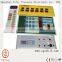 Rubber Membrane Keypad, Black thin film switch with Display Screen