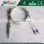 two pin red and blue thermocouple types temperature sensor with high quality