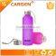 The original design hiking necessity custom eco friendly frosted glass tea bottle