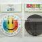 custom shape logo paper fridge magnet