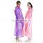 OEM service rain coat manufacture in China,polyester material clear rain coat for adult