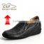 height increasing style genuine leather men shoes casual
