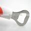 Latest design TPR handle Super quality stainless steel beer bottle opener