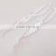 LFGB standrad full plastic detachable salad tongs in transparent colors