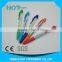 retractable banner ball pen with the pulled out flag with full color imprint