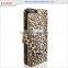 imported back cover 2 card holders leopard pattern flip leather case for oppo neo 7 6 5 joy 3