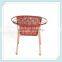 Priced at direct sales restaurants rattan wicker woven dining chair large rattan furniture children Chair