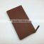 Unique design attractive looking small size pu leather notebook