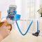 For lazy guys long arm mobile phone bracket for desk