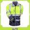 custom water-proof men's heavy safety reflector jacket