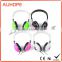 China factory supply fashion computer headphone wired 3.5mm stereo plug headsets