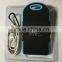 Solar Power Bank 5000mAh Dual USB Mobile Waterproof Phone Battery Charger