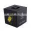 Double Wall Plastic Square Ice Bucket