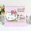China Lovely Kitty Desk Calendar Printed /2016 Custom Design Desk Calendar