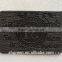 Men's garment black leather patch manufacturer