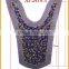 All color diamonds beaded applique AI-2414