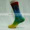 custom elite funky knitted bulk cotton socks men colorful socks