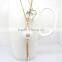 Fashion gold long chain pearl necklace imiation pearl necklace