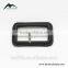 Inner Size 5.0 CM*2.6 CM cm Black Real Leather Buckles Buttons with Metal Pin