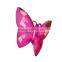 FUCHSIA ACRYLIC DECORATIVE BUTTERFLY