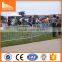 Steel crowd control tube safety road barrier