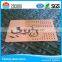 customized rose gold background metal club mebership card