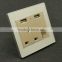 China supplier manufacture electric wall switch and socket power strip usb