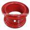 7.00T-16 Forklift Truck Wheel Rim Equipped With Tyre 9.00-16