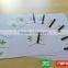 Biodegradable plastic pvc sheet card making material