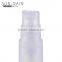 Unique design empty round airless plastic 15ml spray bottle
