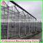 Hot sale 9.6m multi-span agriculture glass greenhouse grow tent for planting