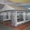 portable platoon carport with polycarbonate roof for wholesales