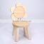 Children favorite mini four legs christmas use wood leisure chair hot wholesale