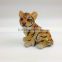 Custom resin baby tiger figurine home decoration