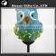 animal bird shaped solar garden lights tenuous pole lamp outdoors, light lamp steel material, decoration light standing lamp