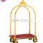 Guangzhou Hotel stainless steel bellman luggage trolley BY-390