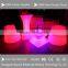 2017Hot led Fashionable Big Party Exhibition Glowing Led Cocktail Table