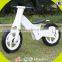 2017 New design wooden white balance bike children wooden white balance bike baby wooden white balance bike W16C154