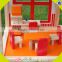 wholesale beautiful dollhouse sets toy lovely baby wooden dollhouse sets toy popular wooden dollhouse sets toy W06A098