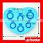 UCHOME Make Your Own Ice Tray Ring Shape Silicone Ice Cube Tray