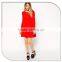 Beautiful Lady Designer Solid Color Long Sleeve One-piece Short Dress Women Party Frocks 2016