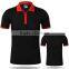Latest Design Contrast Collar Camisetas Polo t Shirt