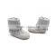 Snow boots grey suede kids fashion winter boots