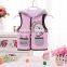 Wholesale cotton printing baby vest cotton baby clothing with hat