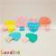 Wholesale Bpa Free Adapter FDA Silicone Grape Tree Teether Relief For Baby
