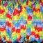 rainbow color garment thread