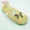 Top level good price plush animal duck paw indoor slippers